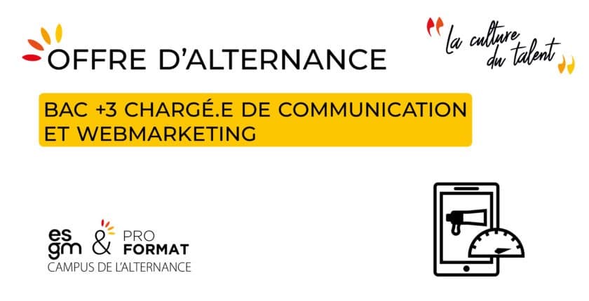 , Charge de communication en alternance (H/F)
