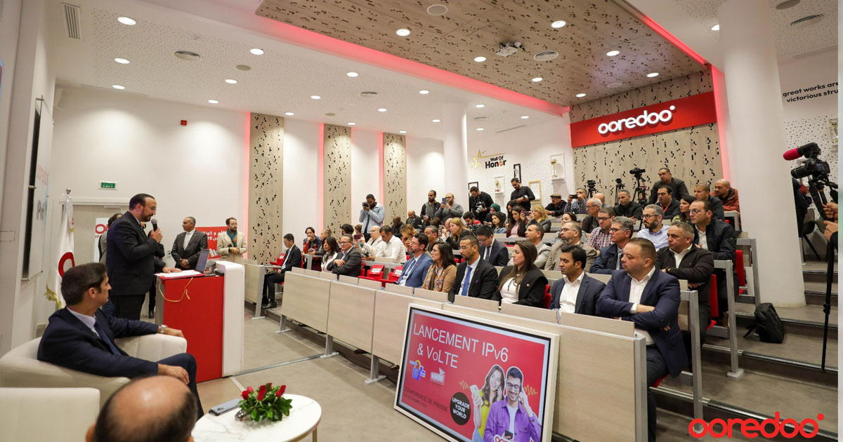 , Ooredoo révolutionne les communications en Tunisie avec le déploiement de la VoLTE et de l’IPV6 pour les services fixes et mobiles pour la première fois en Tunisie