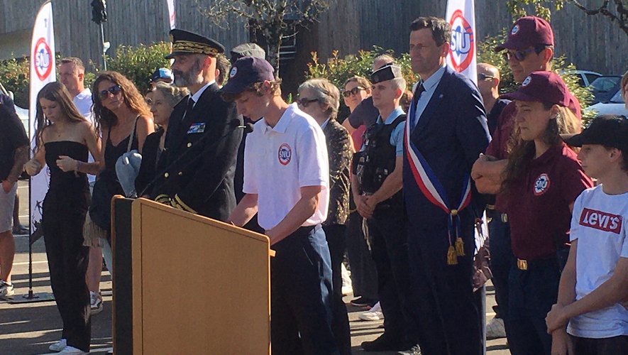 , Venus de plusieurs départements d’Occitanie, 115 jeunes réunis pour le service national universel, à Espalion