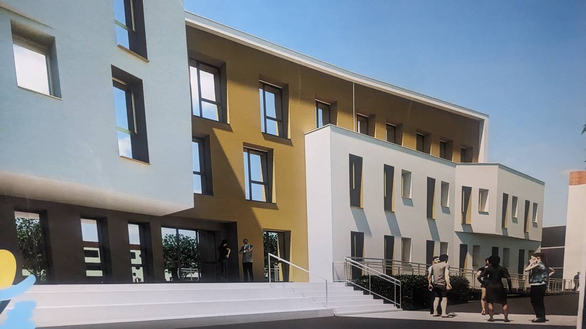 , Nouvel internat du lycée Rotrou à Dreux : François Bonneau défend « cette forme du vivre ensemble »