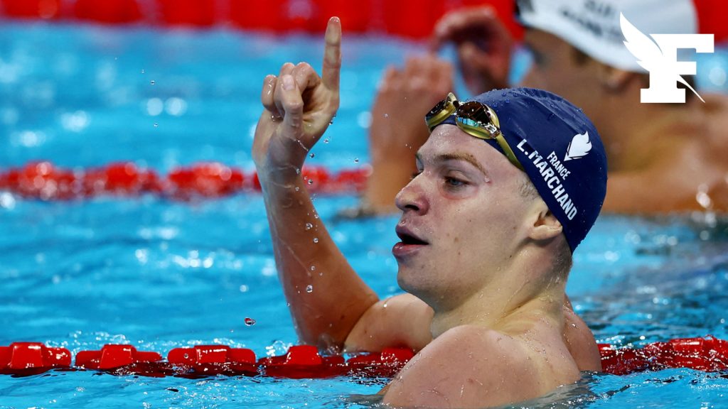 , Pourquoi le champion olympique Léon Marchand avait-il des fleurs de lys sur son compte X