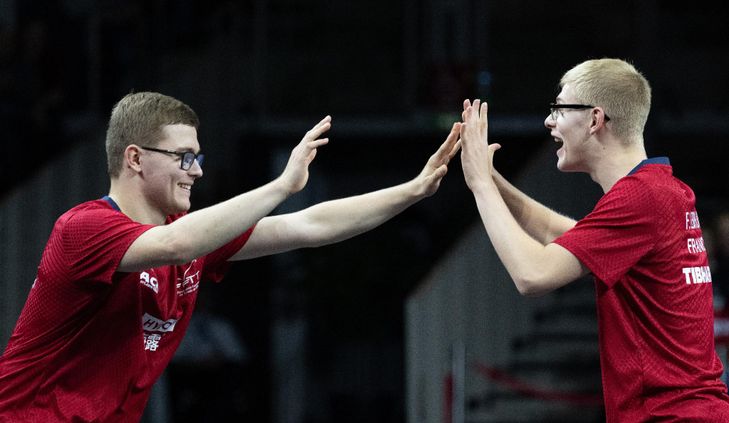 Tennis de table: A Montpellier, l'effet boom des frères Lebrun