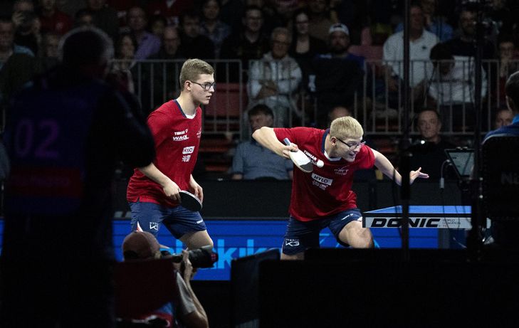 Tennis de table: A Montpellier, l'effet boom des frères Lebrun