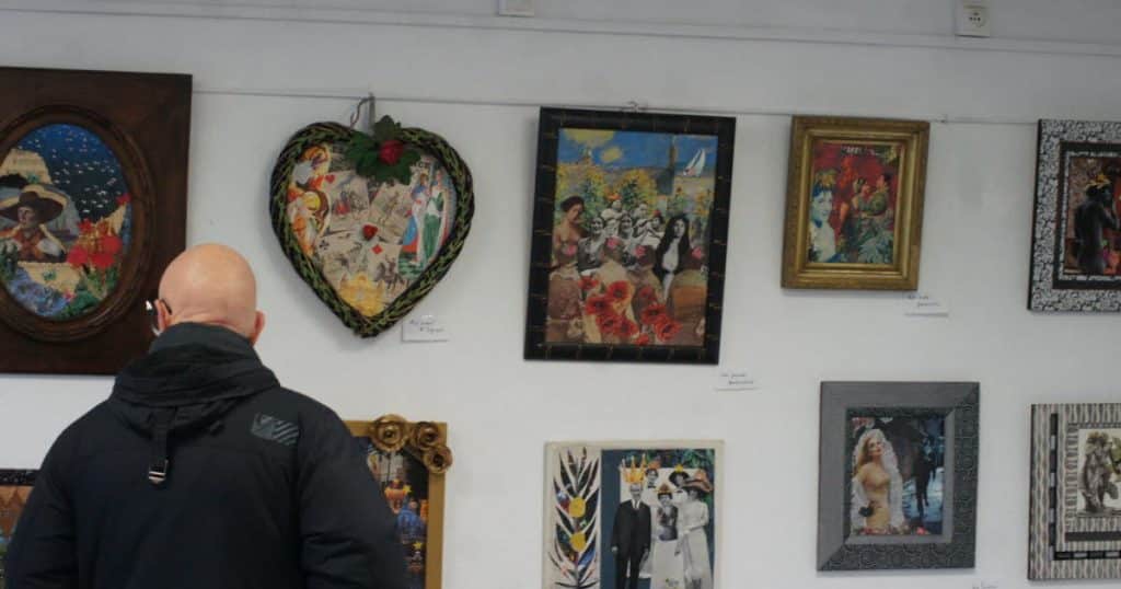 , Vosges Un marché de Noël artistique investit la galerie du Poiron à Épinal