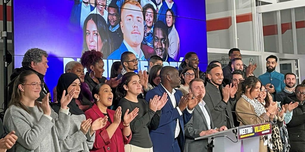 , À Villeneuve-Saint-Georges, Louis Boyard lance la campagne municipale des Insoumis