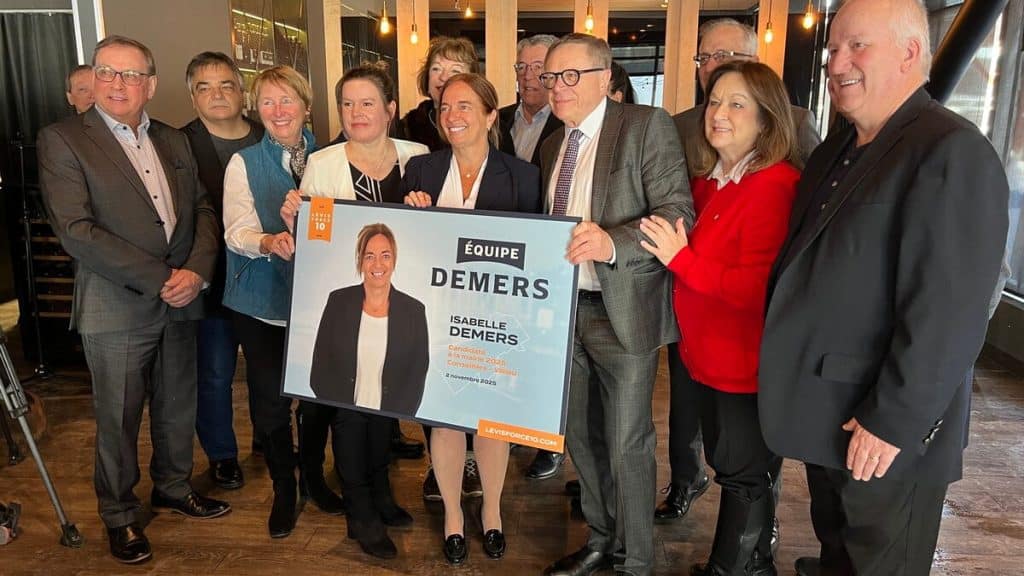 , Mairie de Lévis: Isabelle Demers se lance, Lehouillier donnera un coup de pouce