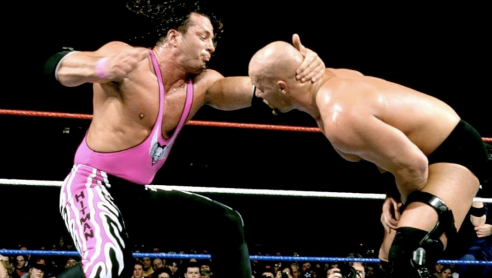 WWE WWF WrestleMania 13 Steve Austin Bret Hart