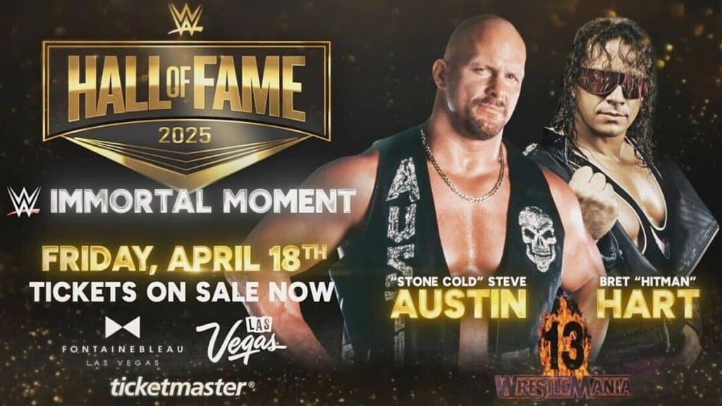 , Matches / moments de la WWE maintenant intronisés au Temple de la renommée; WrestleMania 13 Classic Up First (WWE News)