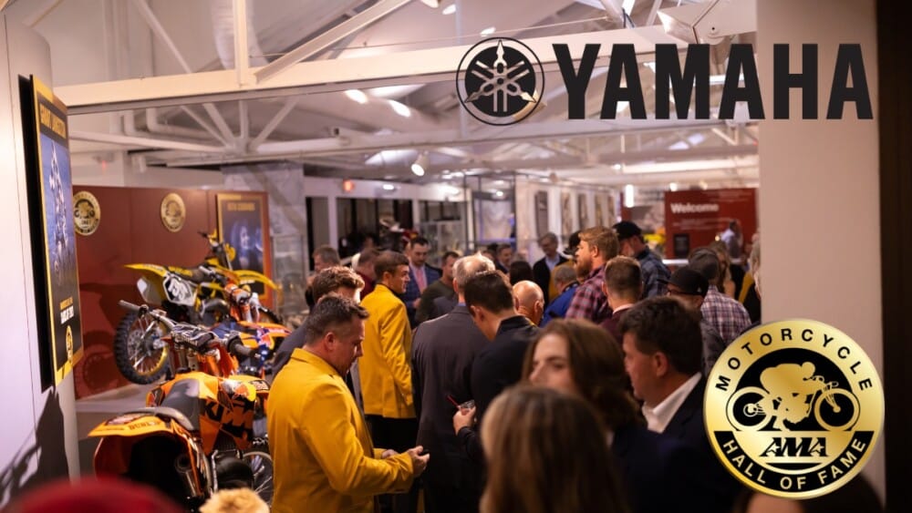 , Yamaha nommé sponsor d’exposition pour la cérémonie d’intronisation au Temple de la renommée de l’AMA 2025